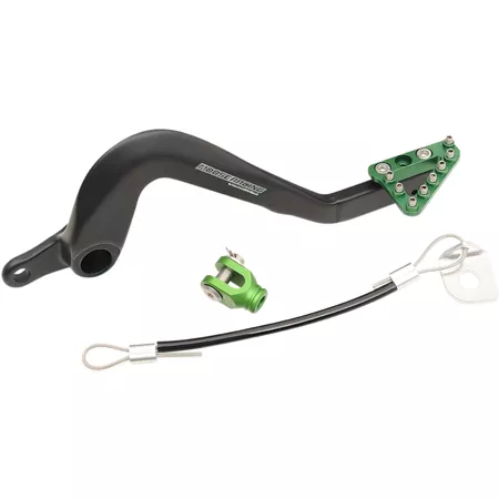 Brake Pedal aluminium Moose Racing KX 85 Kawasaki green
