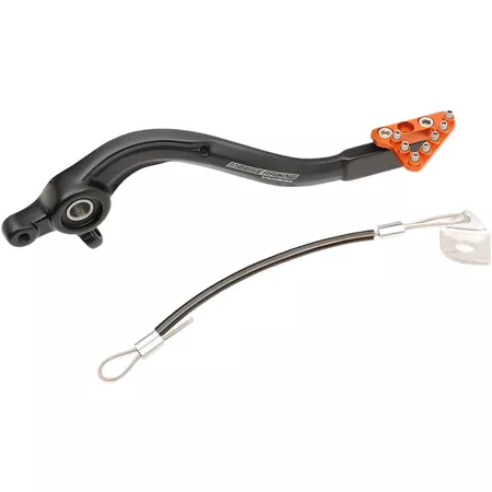 Brake Pedal aluminium Moose Racing KTM SX \/ SX-F orange