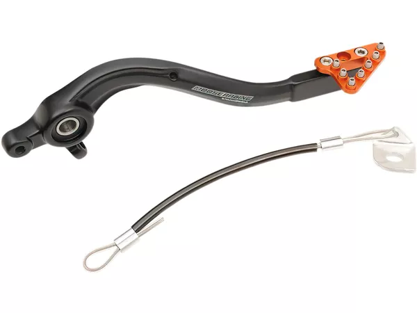Brake Pedal aluminium Moose Racing KTM SX \/ SX-F orange