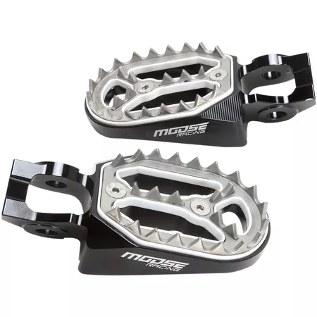 Footrests \/ Footpegs Moose Racing Qualifier FC \/ TC \/ SX \/ SX-F black