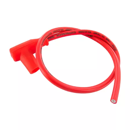 Spark Plug Cap + Cable RACING, red
