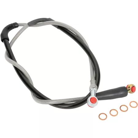 Brake Hose front braided steel CR \/ CRF