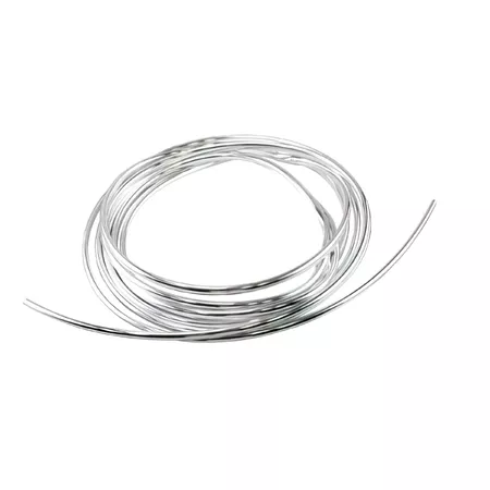 Masking Hose for weld seams (tank) chrome-coloured plastic 10mm (5 meter roll)