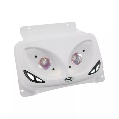 BCD Headlight Mask Double Optic PLUG IN PART Yamaha BW's \/ Booster after 2004 white