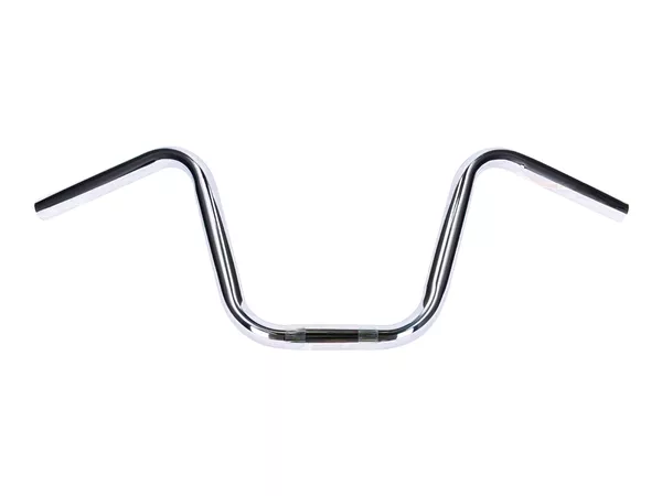Handlebar chrome custom universal classic mopeds L.590mm