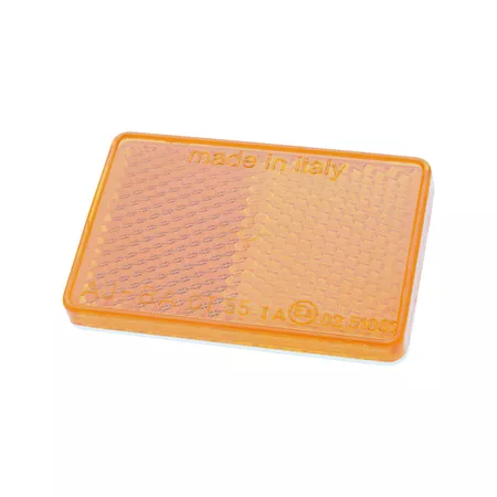 Reflector orange self-adhesive 57x39mm