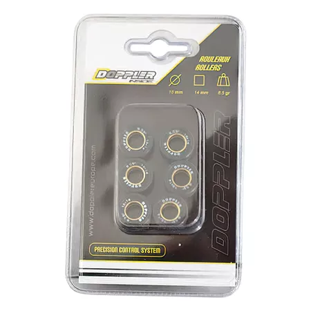 Variator Weights (x6) Doppler 18x14mm - 6.4g - Roller weight: 6,4 gr