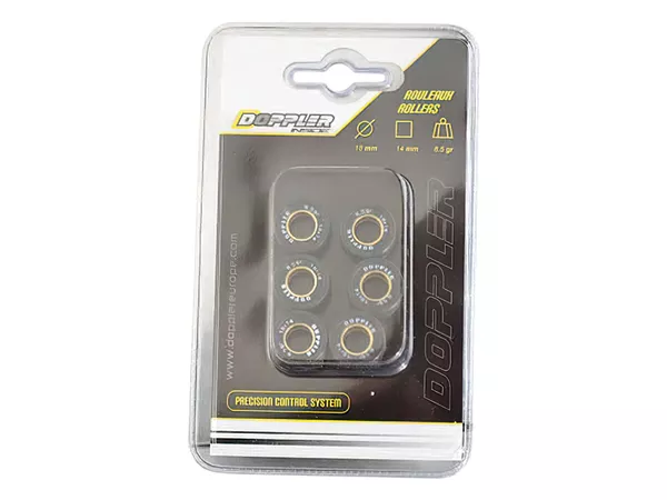 Variator Weights (x6) Doppler 18x14mm - 6.4g - Roller weight: 6,4 gr