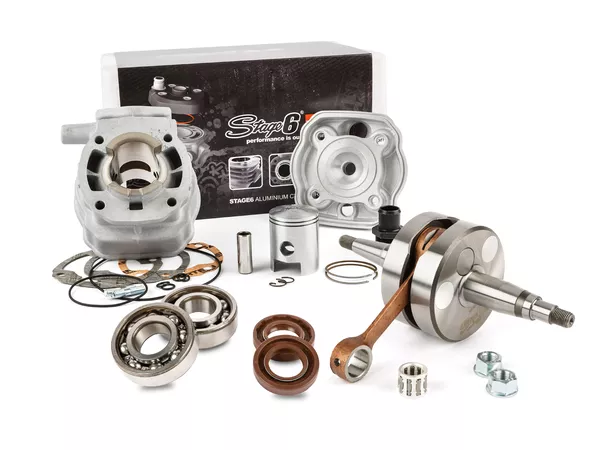 Tuning Kit Stage6 cylinder + crankshaft Sport MK2 50cc Derbi Euro 2