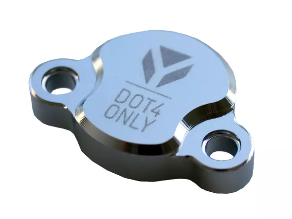 Brake Cylinder Cover CNC rear YCF Pit Bike silver