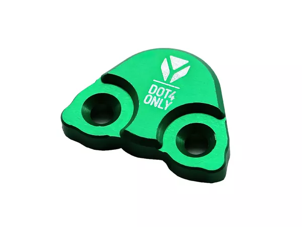 Brake Cylinder Cover CNC rear YCF V2 Pit Bike green