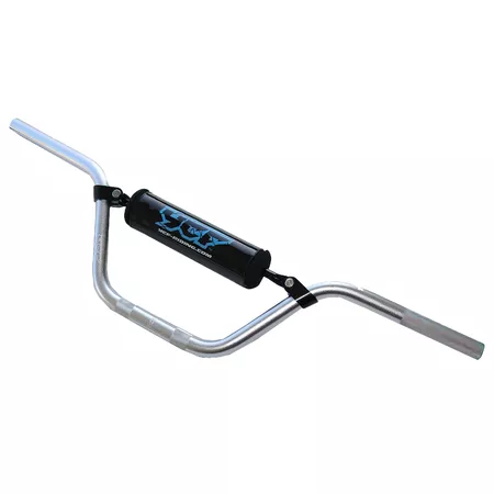 Handlebar aluminium d.22mm with pad YCF Pit Bike \/ Dirt Bike silver