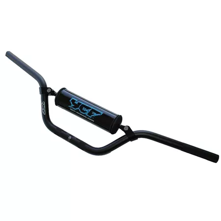 Handlebar low rise aluminium d.22mm with pad YCF Pit Bike \/ Dirt Bike black