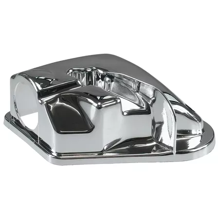 STR8 Airbox Cover Minarelli horizontal (Yamaha Aerox \/ Nitro) chrome