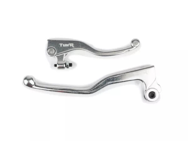 Brake \/ Clutch Lever Set silver Derbi DRD Pro