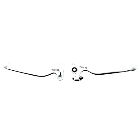 Brake \/ Clutch Lever Set white Derbi Senda