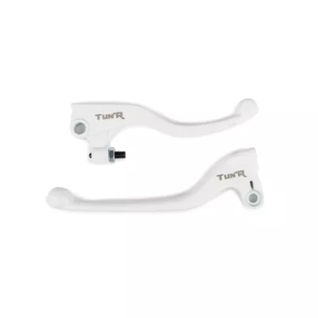 Brake \/ Clutch Lever Set type J.Juan white Sherco