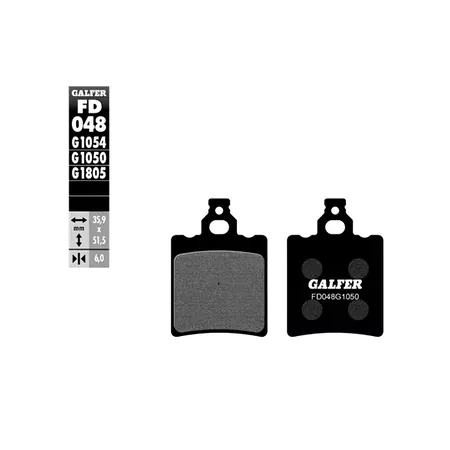 Brake Pads Galfer semi-metal Aprilia RS 50 before 2005