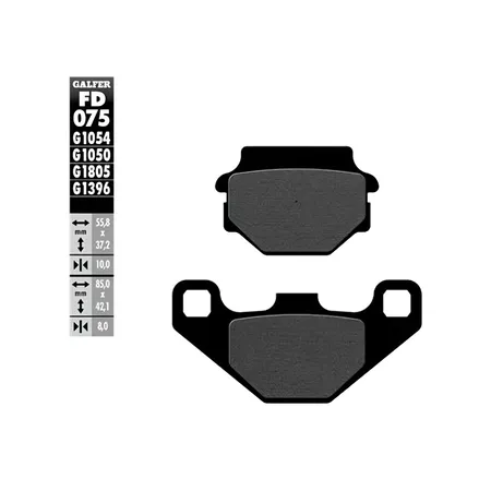 Brake Pads Galfer semi-metallic Scooter Peugeot Django 125