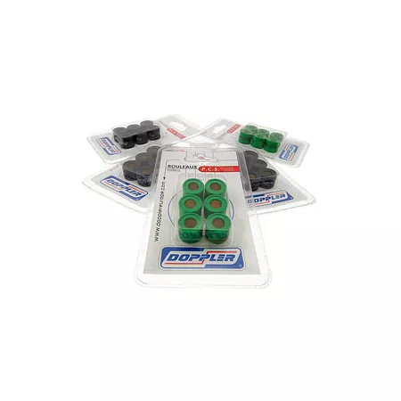 Variator Weights (x6) Doppler 15x12mm - 4.5g - Roller size: 15 x 12 mm, Roller weight: 4,5 gr