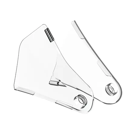 Protective Covers f. side panel decals Polisport transparent Honda CRF 250 \/ 450