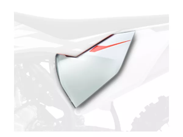 Air Box Cover Polisport white KTM SX 85
