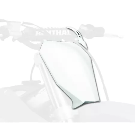Number Plate front Polisport white Honda CRF450R \/ RX