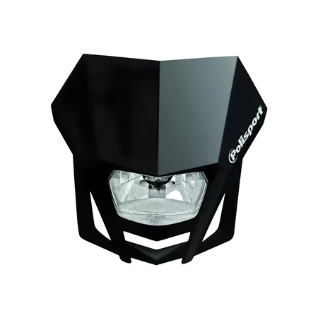 Headlight Polisport LMX H4 black