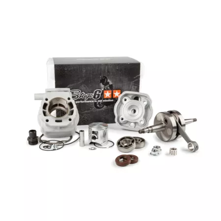 Tuning Kit cylinder + crankshaft Stage6 Big Racing 88cc stroke 45mm Derbi Euro2