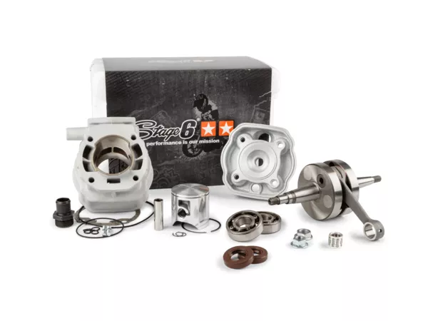 Tuning Kit cylinder + crankshaft Stage6 Big Racing 88cc stroke 45mm Derbi Euro2