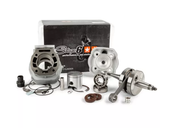 Tuning Kit cylinder + crankshaft Stage6 Streetrace 88cc stroke 45mm Derbi Euro3 \/ Euro4