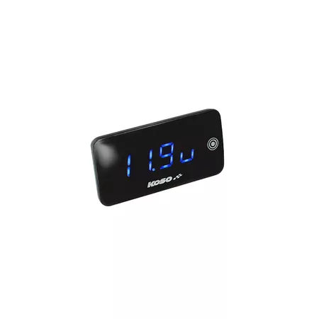 Voltmeter \/ Thermometer Slim NG blue