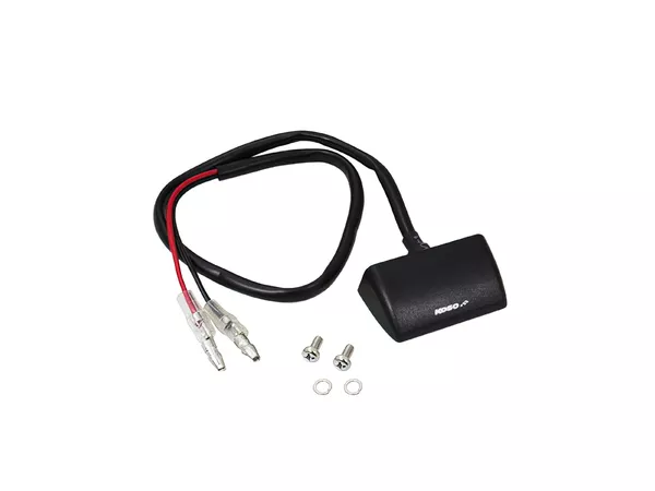 License Plate Light LED Koso Blade black