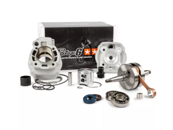 Tuning Kit cylinder + crankshaft Stage6 BigRacing 77cc Minarelli AM6