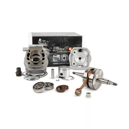 Tuning Kit cylinder + crankshaft Stage6 Streetrace 77cc Derbi Euro 2