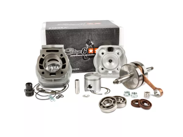 Tuning Kit cylinder + crankshaft Stage6 Streetrace 77cc Derbi Euro 3 \/ 4