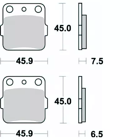 Brake Pads Braking 686CM 46 CR 80 \/ 85