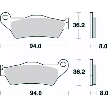 Brake Pads Braking 746CM 46