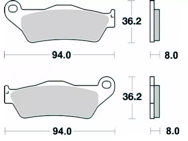 Brake Pads Braking 746CM 46