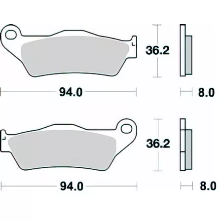 Brake Pads Braking 746CM 44
