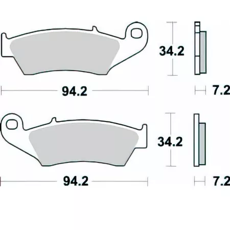 Brake Pads Braking 772CM 46 Honda CR 250
