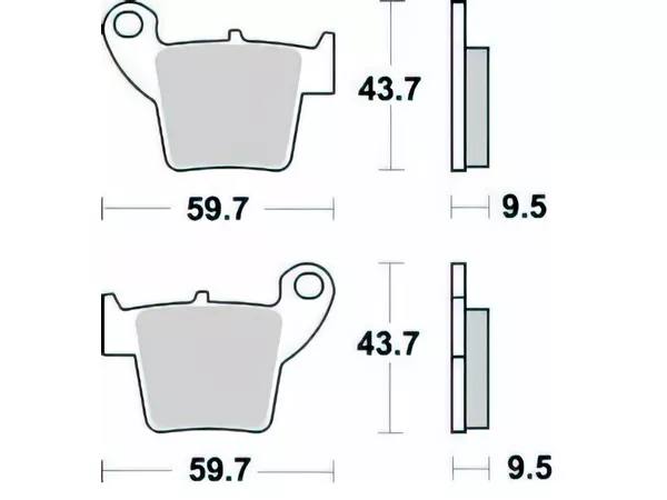 Brake Pads Braking 886CM 46 CR \/ CRF