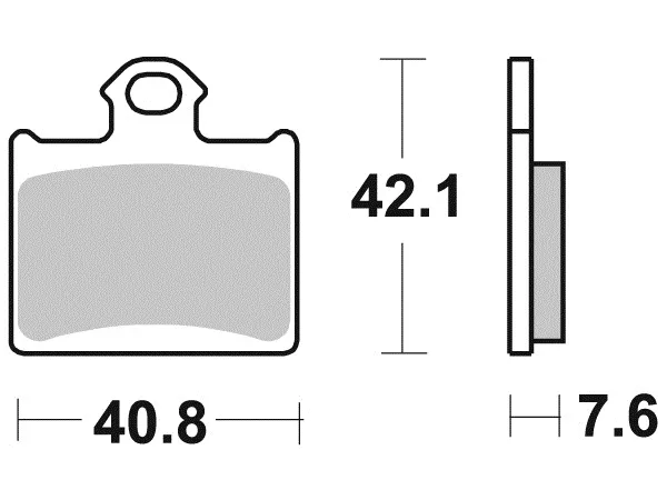 Brake Pads Braking 949CM 44 SX \/ TC 85