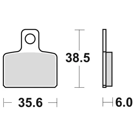 Brake Pads Braking 832CM46 sintered