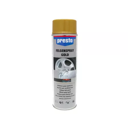 Wheel Spray Paint Presto gold 500ml