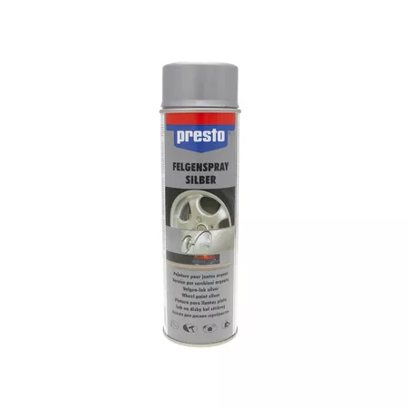 Wheel Spray Paint Presto silver 500ml