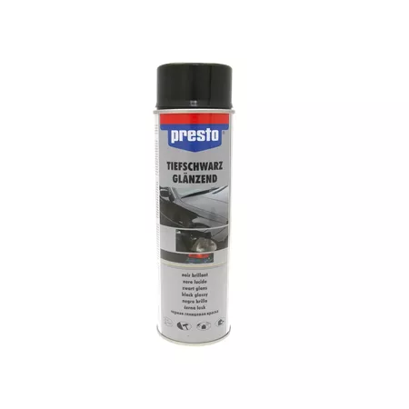 Rallye Spray Paint Presto glossy black 500ml