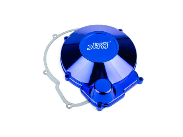 Ignition Cover STR8 Minarelli AM6 blue
