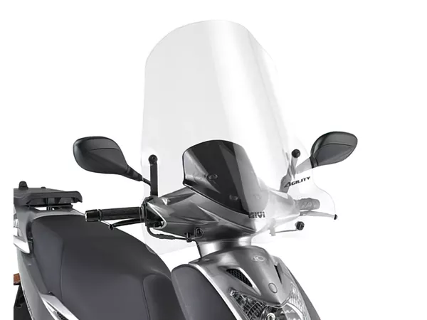 Windshield Givi 55x64cm flach Kymco Agility City