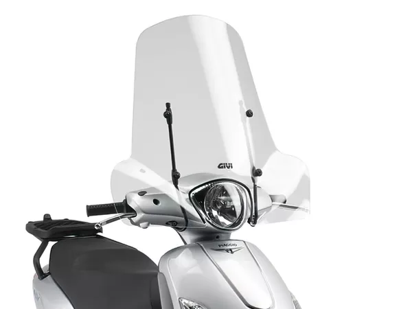 Windshield Givi 50,8x66cm Piaggio Fly 50 \/ 125 \/ 150 2004-11